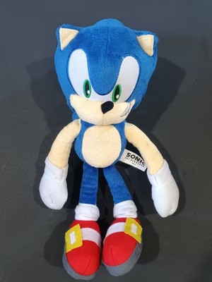 Rare SEGA JAZWARES SONIC THE HEDGEHOG PLUSH 12 Inch (READ DETAILS