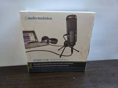 Audio-Technica AT2020USB+ Cardioid Condenser Studio USB Microphone