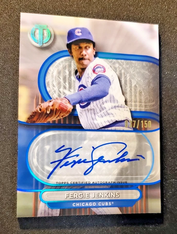 Fergie Jenkins Baseball Serial Numbered Sports Trading Cards