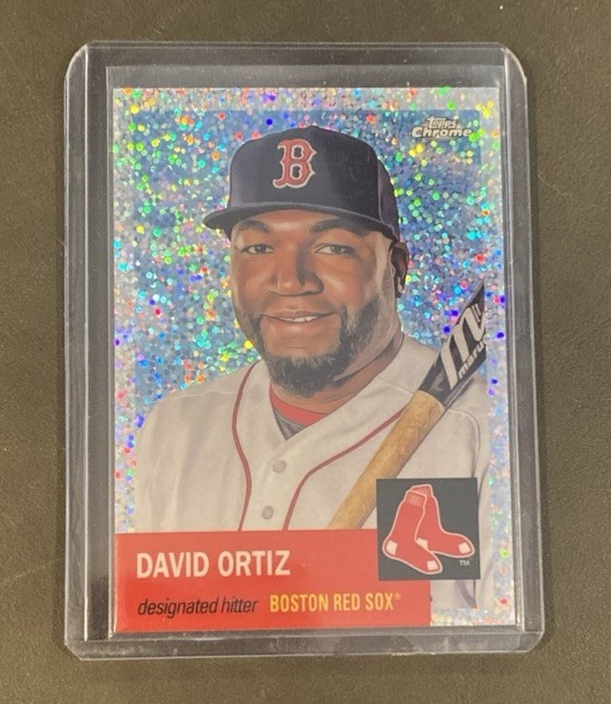 2022 Topps Chrome Platinum Anniversary Silver Speckle David Ortiz /150 #197