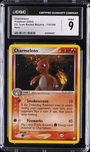 Charmeleon graded CGC 9 for sale on eBay
