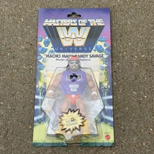 Masters of The WWE Universe Macho Man Randy Savage Mattel Action Figure MOTU