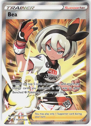 Pokemon Bea TG25/TG30 Ultra Rare Astral Radiance Trainer Gallery Pokemon Holo NM