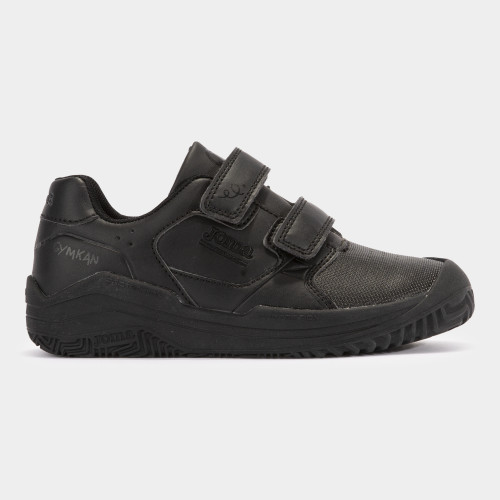 JOMA GINKANA JR SNEAKERS BAMBINO IN ECOPELLE A STRAPPO COL.NERO TG.28
