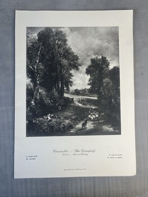 The Cornfield von John Constable - 1929 - Kunstdruck - The World's Famous Pictures