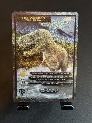 Pangaea TCG (Kickstarter): The Warden (FOSSILIZED RARE) POP: 25 (NM)