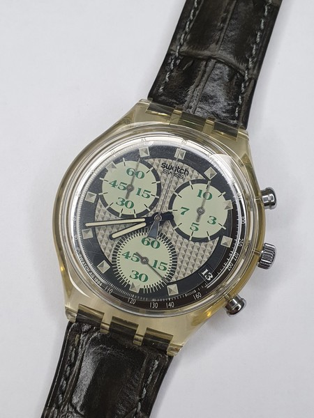 Swatch Chrono Clerk SCK403 - funktioniert - 37mm