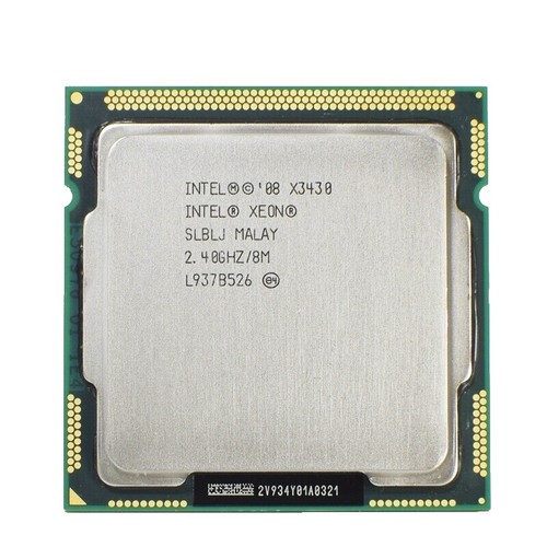 Intel Xeon X3440 Cores 8M 1333MHZ Socket LGA 1156 SLBLJ CPU  Processors