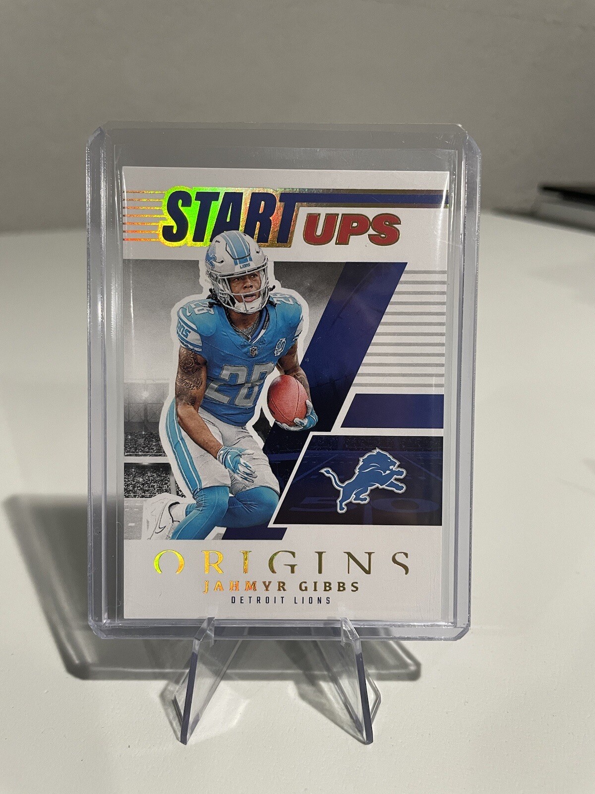 Jahmyr Gibbs RC Insert 2023 Panini Origins Detroit Lions Start Ups