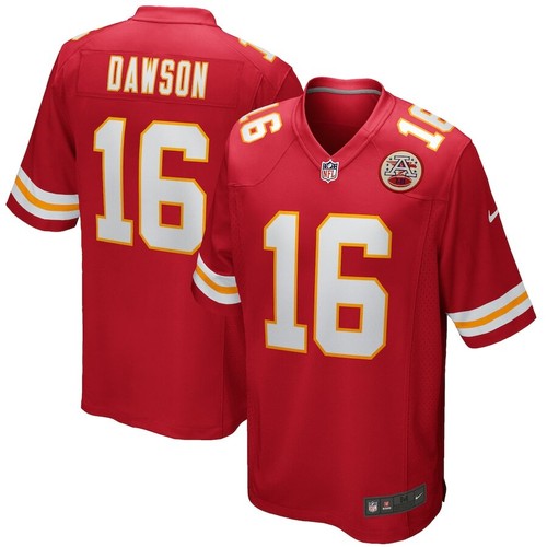Kansas City Chiefs Len Dawson #16 Nike Red Official NFL Retired Game Jersey - 第 1/3 張圖片
