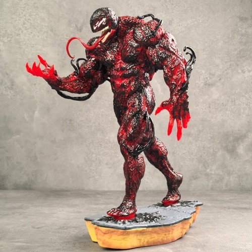 Estatua de pie Super Veneno roja hecha a mano Marvel Spider-Man para edades de 8-11 - Imagen 3 de 6