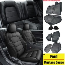 All Inclusive Customcar 5-seat Covers Cushion For Ford Mustang Coupe 2015-2026 All Inclusive Customcar 5-seat Covers Cushion For Ford Mustang Coupe 2015-2026