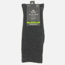 Alpine Design Gray Merino Wool Thermal Boot Socks Men's