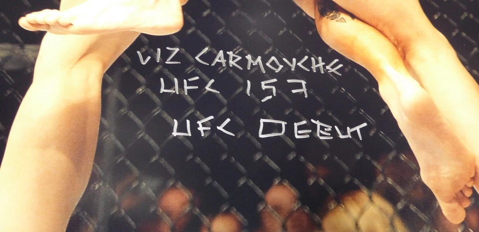 Liz Carmouche Signed 20x30 Photo PSA/DNA COA UFC 157 Ronda Rousey Picture Auto'd - Image 4 of 4