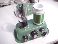 SCHEMATIC ONLY GLOW-BULB 42 TUBE SHORTWAVE/AM  BCDST REGEN (535khz to 14.8mhz)