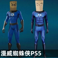 Mister Fantastic Cosplay Fantastic Four Costume Halloween New Jumpsuit Superhero