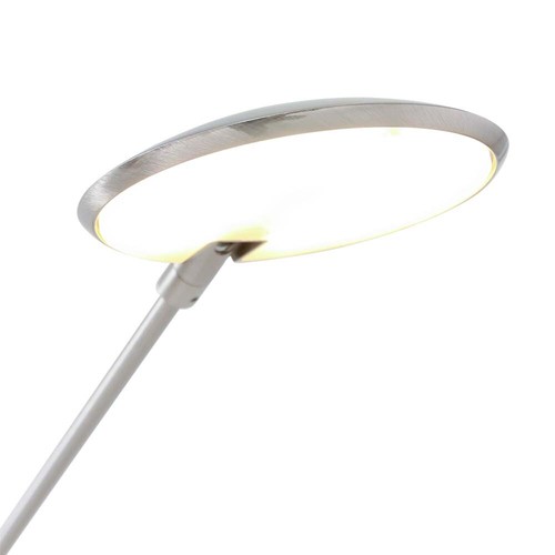 Wandlampe Wandleuchte Leselampe verstellbar LED Schlafzimmerlampe silber L 53 cm - Bild 8 von 12