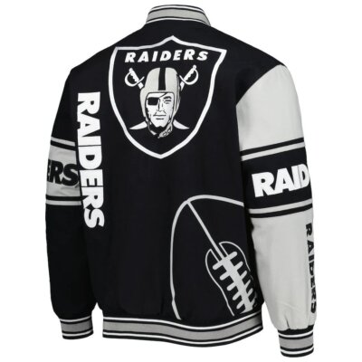 Raiders ジャケット mens-black-oakland-raiders-