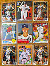 Spencer Torkelson, Topps Chrome,Future Stars, Platinum, Stadium Club,Anniversary