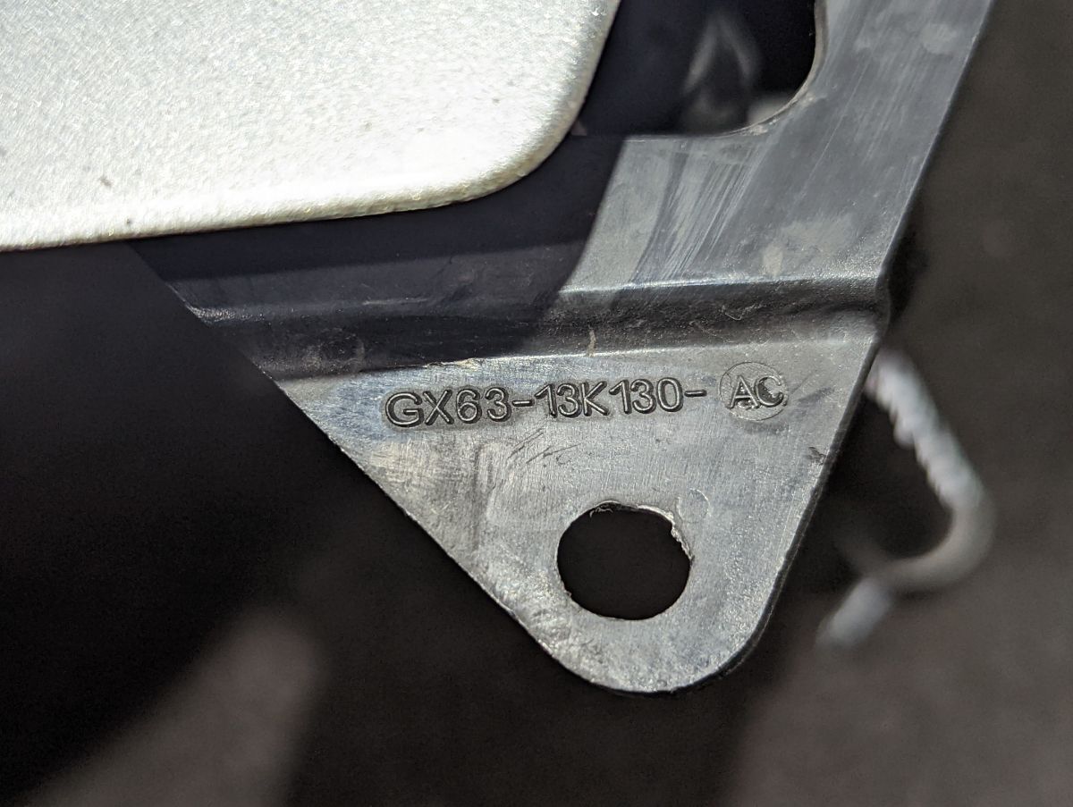 JAGUAR XF X260 O/S DRIVER SIDE RIGHT HEADLIGHT WASHER JET GREY MEN