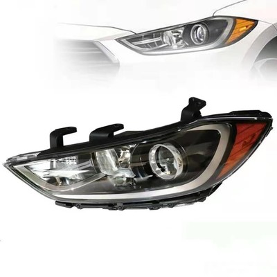 OUKANING - For 2017 2018 Hyundai Elantra Halogen Headlight Headlamp Assembly Rep