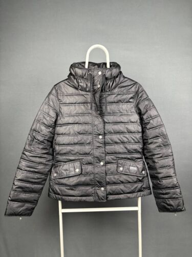Barbour Fibre Down Quilted Puffer Jacket Size 8 US
