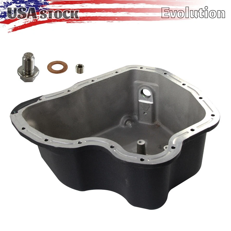 High Capacity Aluminum Oil Pan for Duramax V8 LB7 LLY LBZ LMM 6.6L 2001-2010 Foto 3 de 4