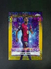2024-25 Topps Chrome UEFA Lamine Yamal Wonderkids Gold Starball Logofractor /50