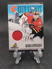 2010-11 Panini Pinnacle City Lights Materials /499 Miikka Kiprusoff #9 Flames