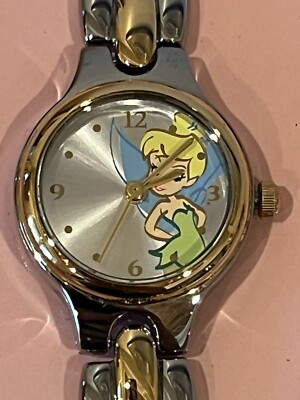 Disney Tinker Bell Gold and Silver Women\'s Watch 1990 main image 2