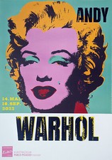 Andy Warhol - Marilyn Monroe - Original Poster / Plakat - Picasso Museum 2022