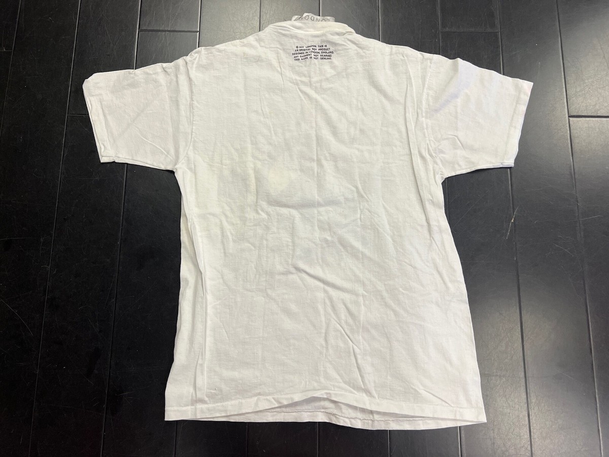 Vintage Original Boy London Peace Posse T-Shirt Adult Size Large