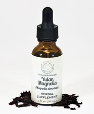YULAN MAGNOLIA Herbal Supplement / Liquid Extract Tincture / Magnolia denudata