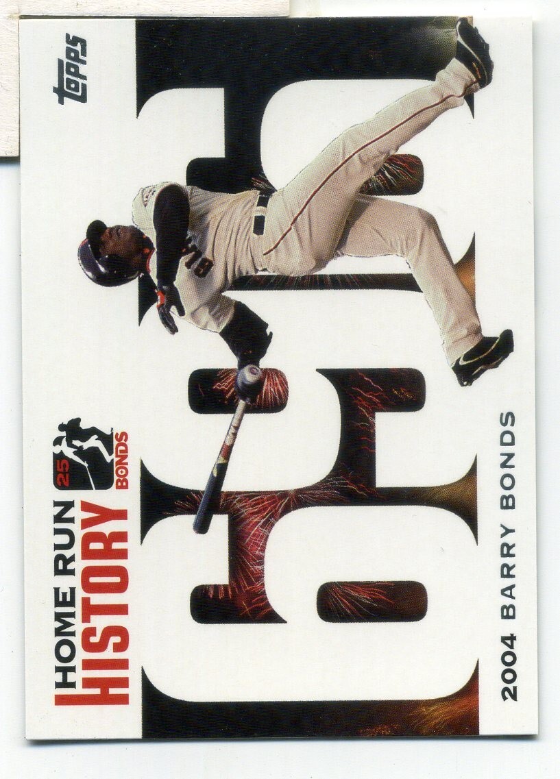 2006 Topps Barry Bonds Home Run History BB696