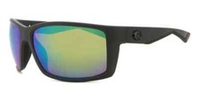 Costa Del Mar RFT 98 OGMP Reefton Sunglasses Matte Gray Green Mirror 580P Lens