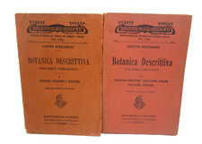BIZZARRINI G-BOTANICA DESCRITTIVA.Due volumi.Raffaello Giusti,Livorno,1912.
