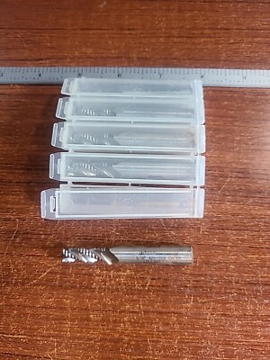 5 NEW! Minicut 5/16'' HSS Endmill 3 Flute 820-1008