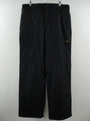 Men's XL 38'' Sims Iconic Black Ski Snowboard Snow Pants Waterproof Insulated NEW