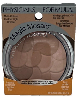 Physicians Formula Magic Mosaic Bronzer, 2459 WARM BEIGE / LIGHT BRONZER