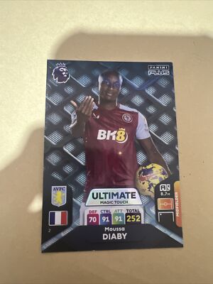 Moussa Diaby ULTIMATE Next Gen Karte # 2. Panini PLUS 2024. Neu