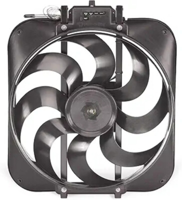 Flex-A-Lite 109304 (160) 15-Inch Black Magic S-Blade Reversible Electric Cooling