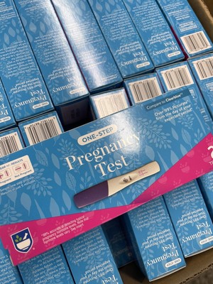 48 Boxes (2 in each) 96 One Step Pregnancy Tests Compare to Clearblue EXP 3/25
