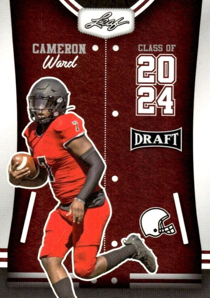 2023 Leaf Draft Cameron Ward #78