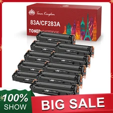 1-10PACK CF283A 83A Toner Cartridges For HP 83ALaserJet M127fn M127fw M125nw lot