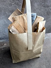 CHERRY WOOD FIRE STARTER 2LB Organic Kindling Sticks Firewood Lighter Hand Split