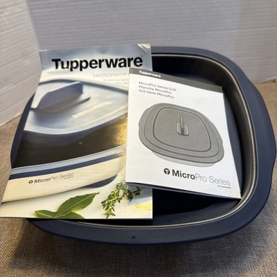 Tupperware MicroPro Series Base and Lid Microwave Grill