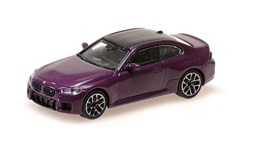 Minichamps 870024704 Bmw M2 – 2023 – Violet Metallic 1:87 Spur H0 Neu-image