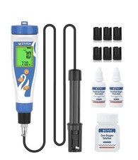 EZTOCH Portable Dissolved Oxygen Meter for Pond, Digital Oxygen...