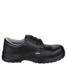 Amblers FS662 Black Metal Free Safety Shoes ESD S2 Unisex Composite Toecap