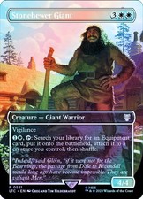 Stonehewer Giant *Silver Screen Foil Borderless* LTC NM Magic The Gathering MTG